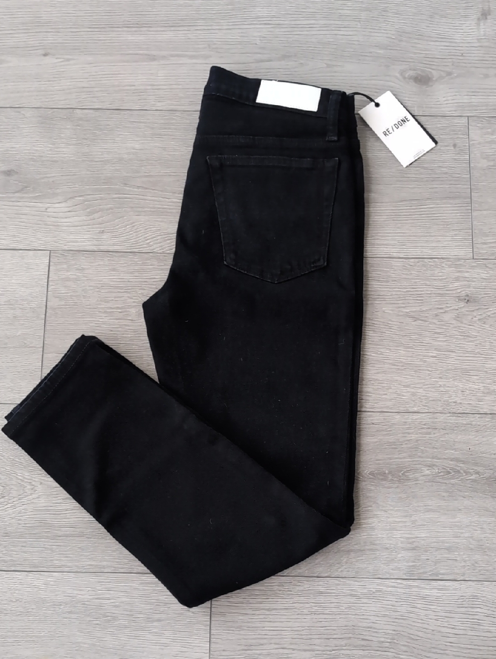 NWT Re/Done Slim Black Denim Jeans
